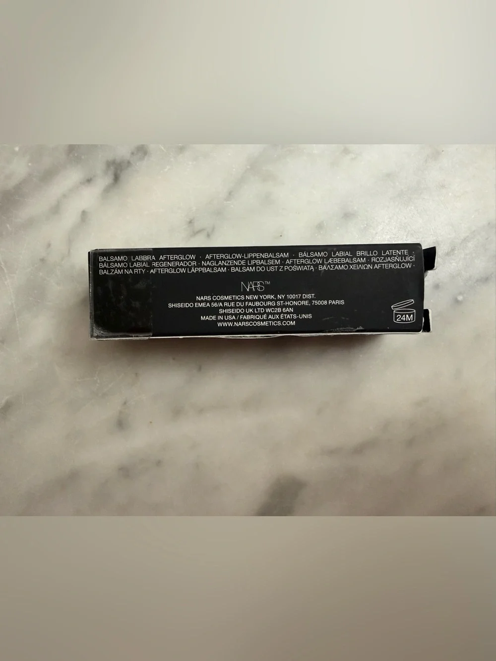 NARS Afterglow Tinted Lip Balm in ORGASM NIB